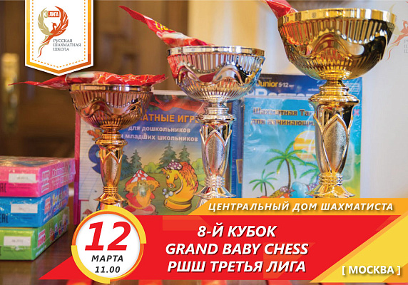 8-й Кубок Grand Baby Chess РШШ Третья Лига 8-й Кубок Grand Baby Chess РШШ Третья Лига