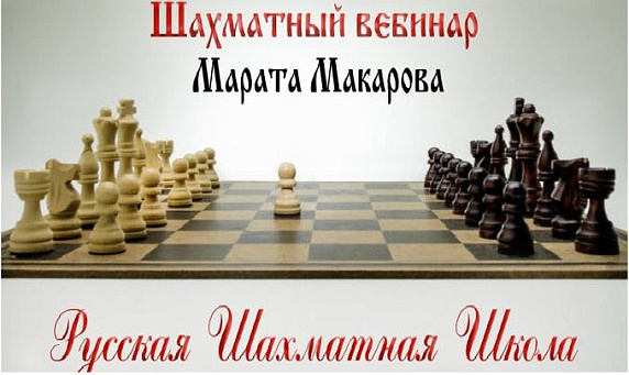 Шахматный вебинар "Дебютная стратегия. Роль пешечной структуры"
