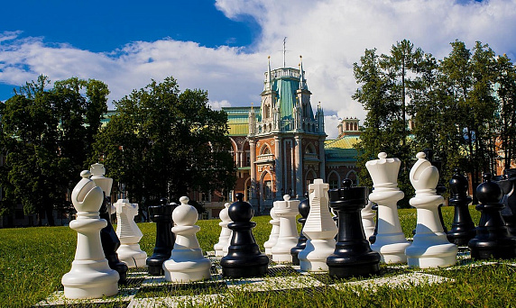 Шахматный праздник в парке Царицыно