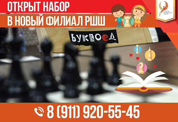 Расписание бесплатных детских шахматных мастер-классов на ноябрь